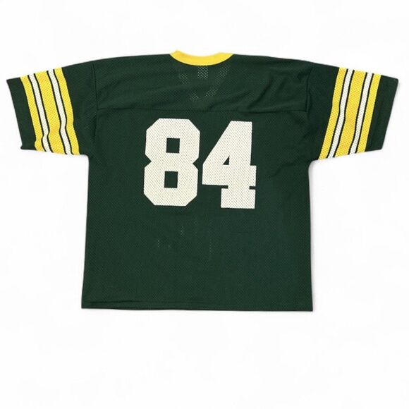 Vintage Logo 7 NFL Green Bay Packers Jersey Sz XL Sterling Sharpe Football #84 - Picture 2 of 9